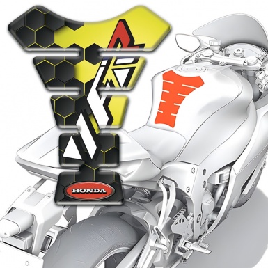 Honda Tank Fuse Stylish Silicone Sticker VFR Edition 