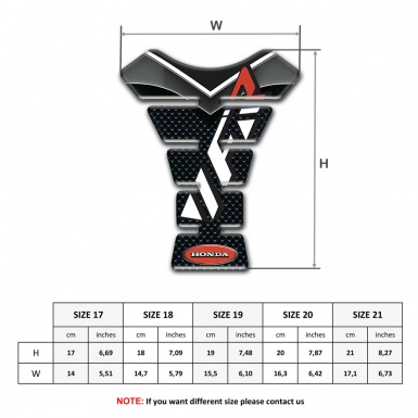 Honda Tank Guard Pads Best Design VFR Version 
