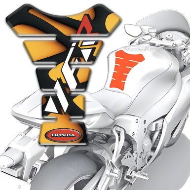 Honda Tank Pad Motorbike Stylish Version with VFR logo 
