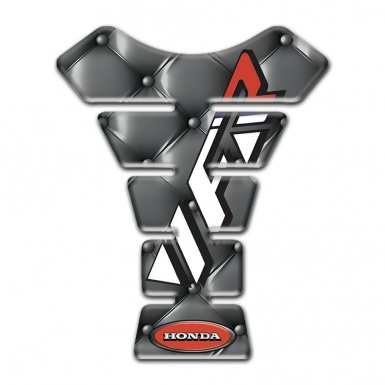 Honda Tank Pad Protector Grey Leather Base VFR Model 