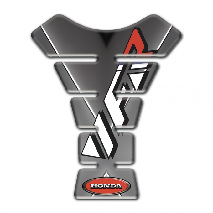 Honda Tank Pad Protector Grey Background with VFR Logo Style 