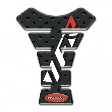Honda Tank Pad Motorbike Perforated Background Design VFR Style 