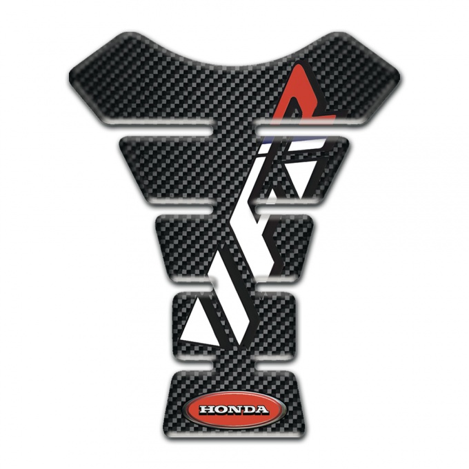 Honda Tank Pad Protector VFR Style Dark Carbon Design 