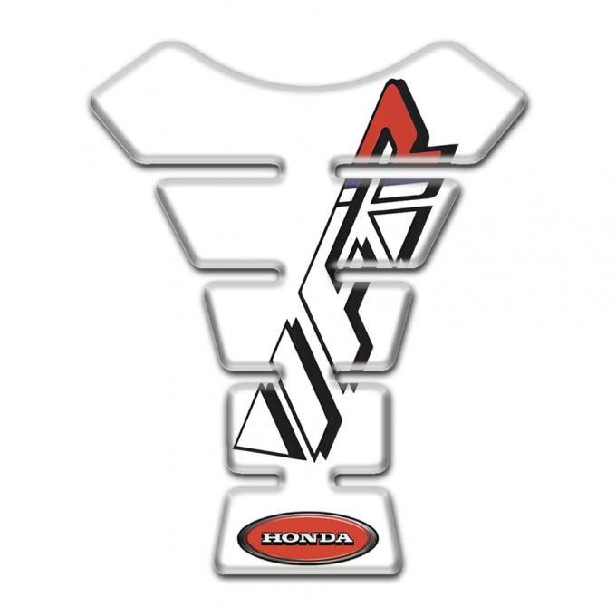 Honda Tank Protector White Design VFR Logo 