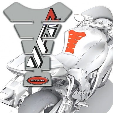 Honda Tank Protector Grey Design VFR Logo 
