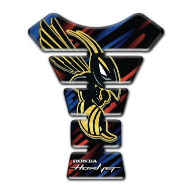 Honda Tank Pad Protector Hornet Logo Colorful Base 