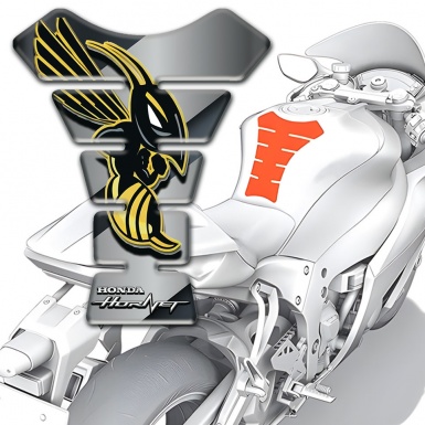 Honda Tank Fuse Grey Black Version Hornet Logo Type 