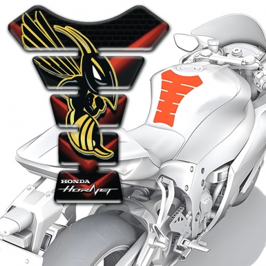 Honda Tank Fuse Logo with Hornet Anti Slip Sticker 