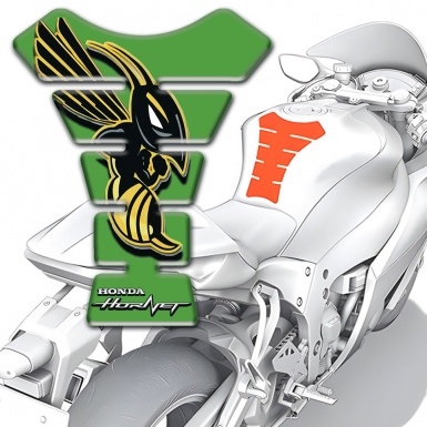 Honda Tank Protector Green Edition with Hornet Logo 