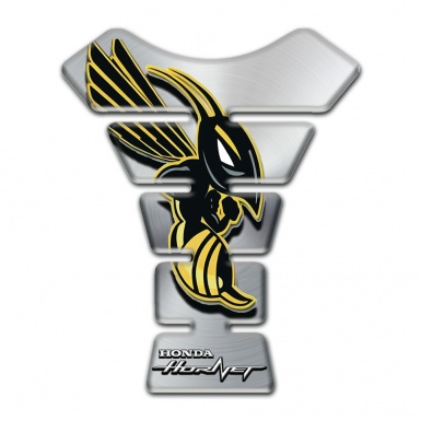 Honda Tank Pad Motorbike Silver Background Hornet Logo edition 