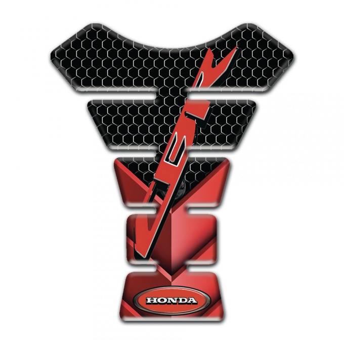 Honda Tank Guard Pads REd Black Print CBR Edition 