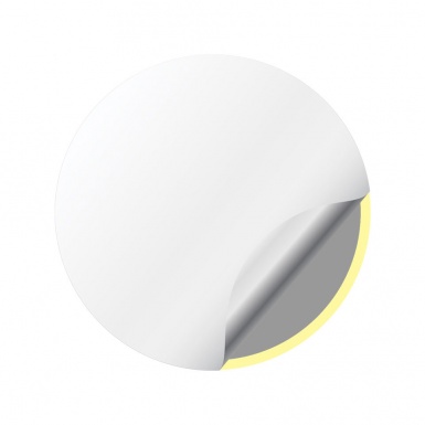 Alfa Romeo Emblems for Wheel Center Caps Yellow Logo Style