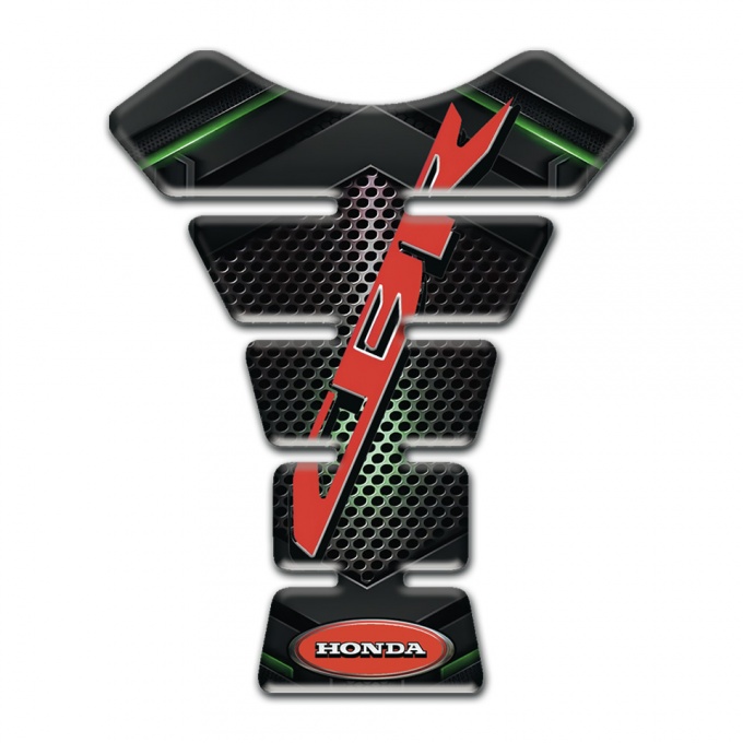 Honda Tank Pad Protector CBR Style Green Shadow Design 