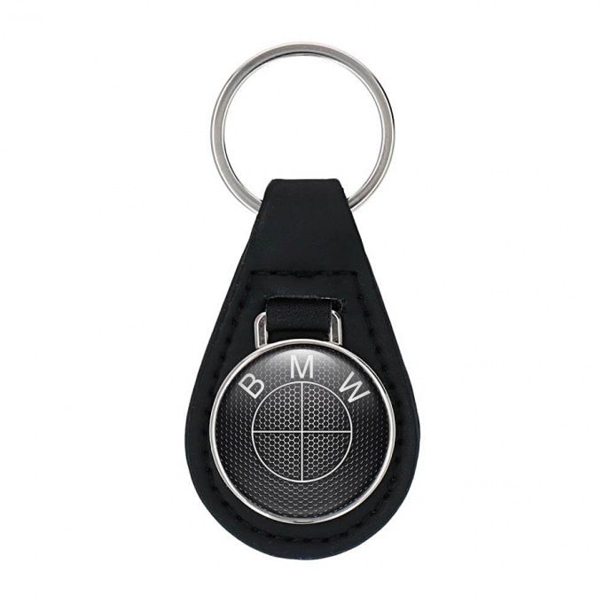 BMW Keychain Leather Custom Design Logo