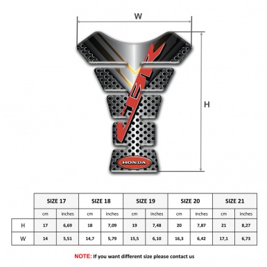 Honda Tank Fuse High-Quality CBR Version 
