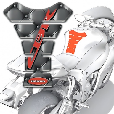 Honda Tank Protector Grey Leather Effect CBR Version 