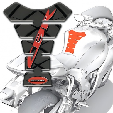 Honda Tank Pad Protector Dark Design Background and CBR Logo 