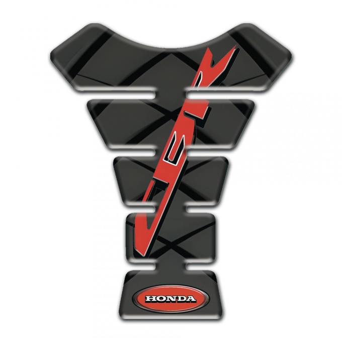 Honda Tank Pad Protector Dark Design Background and CBR Logo 