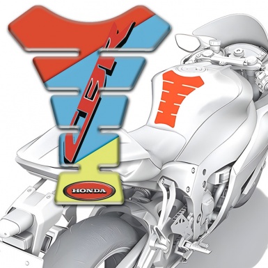 Honda Tank Pad Motorbike Fresh Colors Edition CBR Version 