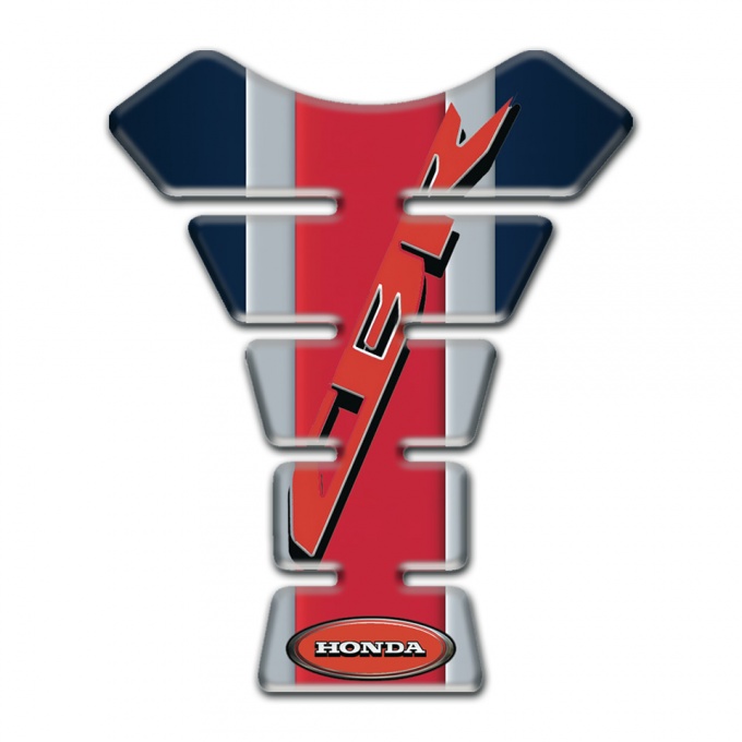 Honda Tank Pad Motorbike Red Cbr Logo Silicone Sticker 
