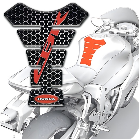 Honda Tank Fuse Perforated Steel Version CBR Logo 