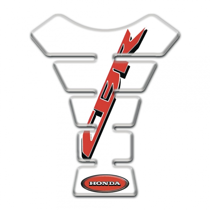 Honda Tank Pad Protector White Style CBR Logo 