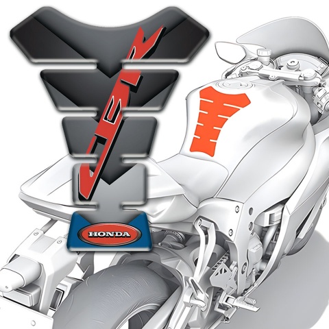 Honda Tank Guard Pads Red Cbr Logo Racing Edition 