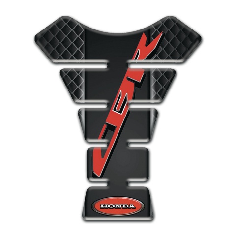 Honda Tank Guard Pads Dark Mesh Base CBR Style 