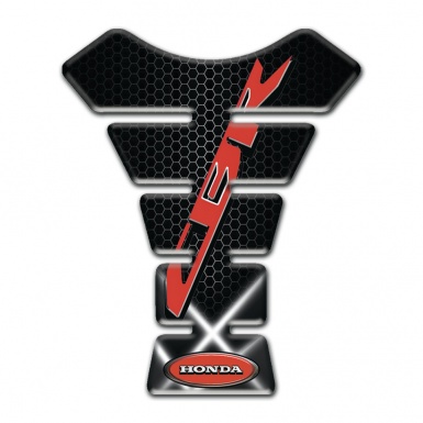 Honda Tank Pad Motorbike Crossed White Lights Design CBR Logo 