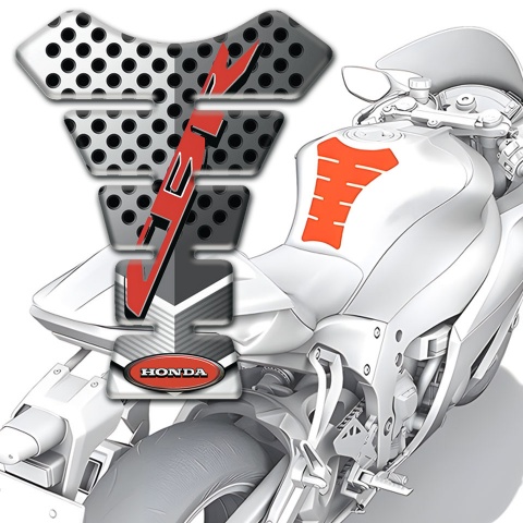 Honda Tank Guard Pads Perforated Print Effect CBR Edition 