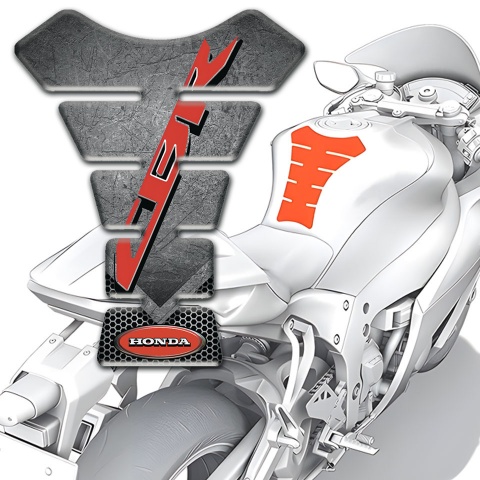 Honda Tank Pad Motorbike CBR Edition Scratched Plate Effect 