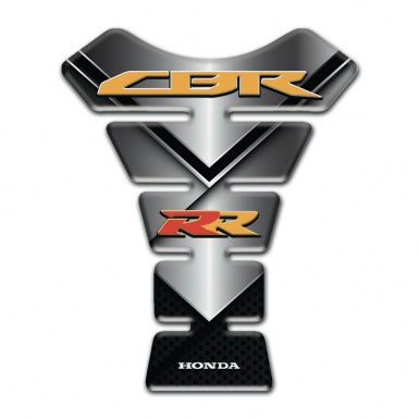 Honda Tank Guard Pads Metal Shield Design CBR RR Logo 