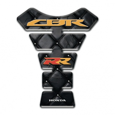Honda Tank Fuse Black Leather Effect with CBR RR Logo 