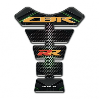 Honda Tank Pad Motorbike Green Shadow Effect RR Edition 
