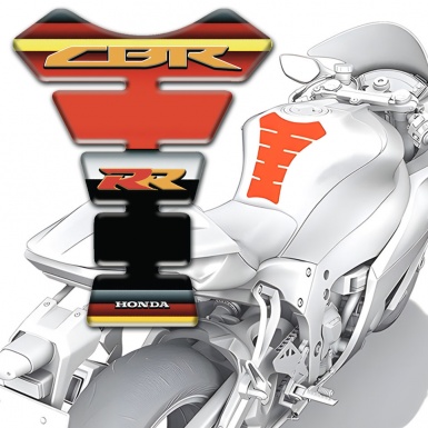 Honda Tank Protector Multicolored Style RR Edition 