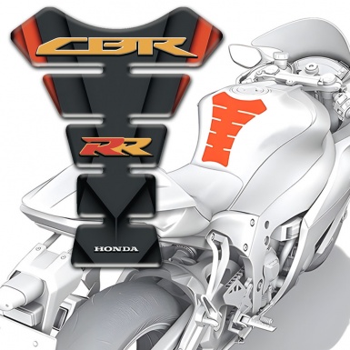 Honda Tank Pad Motorbike CBR RR Style Anti Slip Sticker 