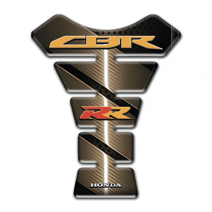 Honda Tank Guard Pads CBR RR Style Bronze Design Model 