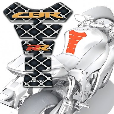 Honda Tank Protector Large Grid Edition RR logo 