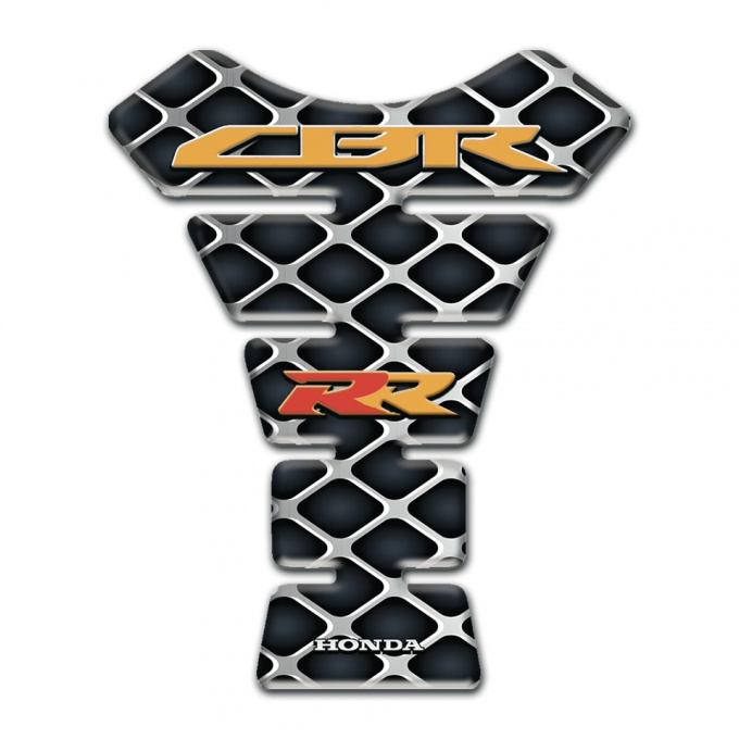 Honda Tank Protector Large Grid Edition RR logo 