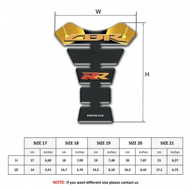Honda Tank Protector CBR RR Stylish Edition 