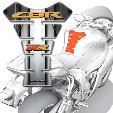 Honda Tank Guard Pads Metal Center Band Design RR Edition 