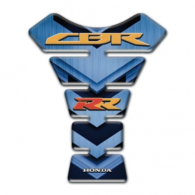 Honda Tank Pad Protector Navy Blue Elements Style CBR RR Logo 