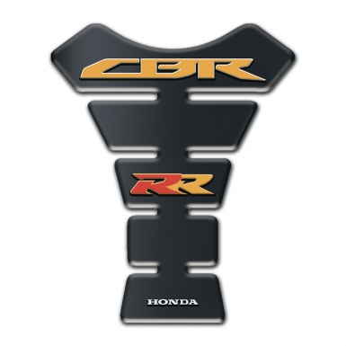 Honda Tank Pad Motorbikev Graphite base CBR RR logo 