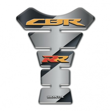 Honda Tank Protector Grey Diagonal Tape Base CBR RR LOgo 