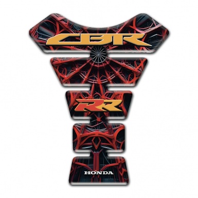 Honda Tank Protector 3D Spider Web Style CBR RR edition 