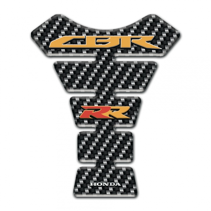 Honda Tank Guard Pads carbon Style Base CBR RR logo 