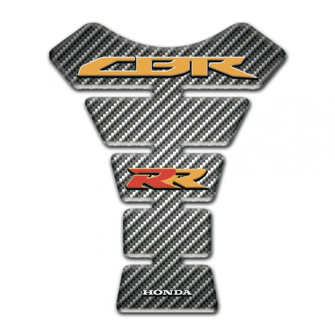 Honda Tank Protector Classic carbon Style CBR RR logo 