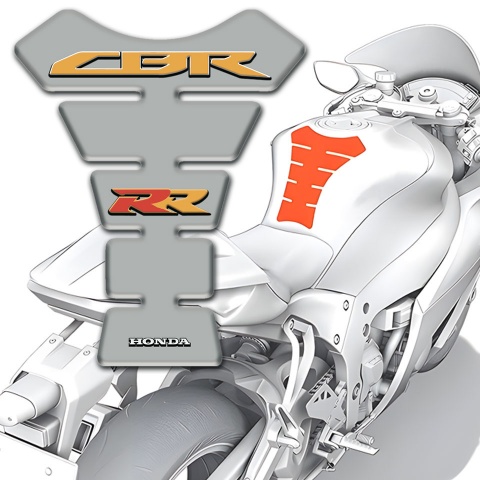 Honda Tank Protector Grey Print CBr RR logo 