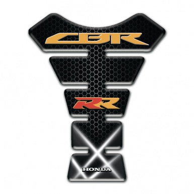 Honda Tank Pad Protector White Lights Effect CBR RR Logo 