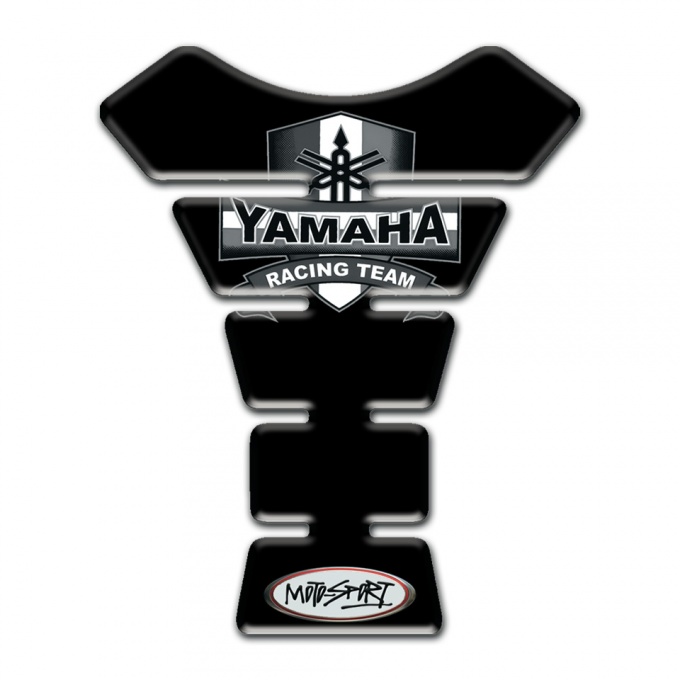 Yamaha Tank Protector Black Stylish Design 